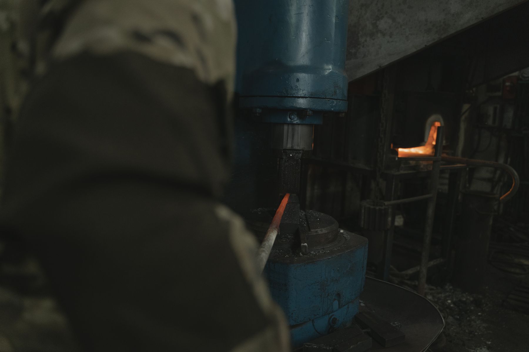 Warm geschmiedetes industrielles Metallbauteil